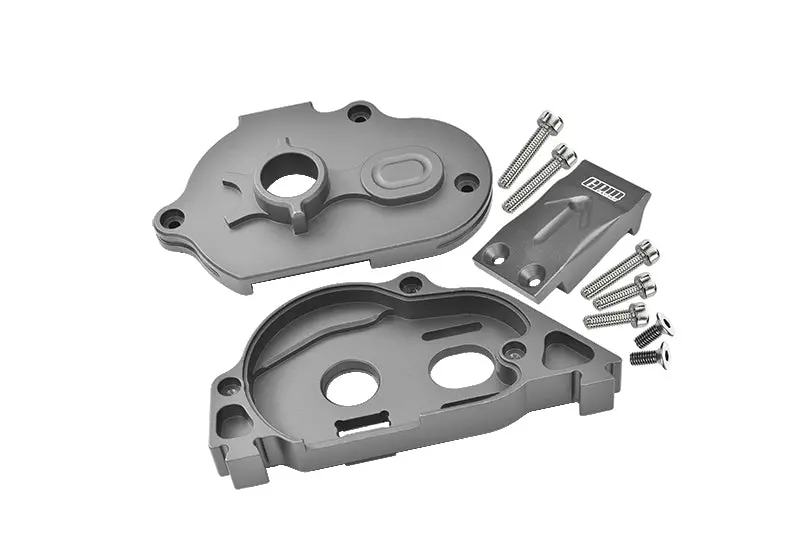 Arrma Granite 4X4 Blx Mega Monster Truck Aluminum Rear Gear Protection Motor Mount - 1 Set Gray Silver 1