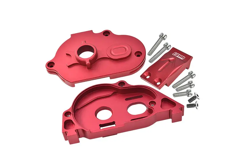 Arrma Granite 4X4 Blx Mega Monster Truck Aluminum Rear Gear Protection Motor Mount - 1 Set Red 1