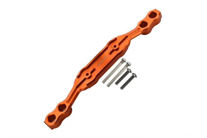 Arrma Infraction  6S Blx / Infraction V2 6S Blx Aluminum Front Or Rear Body Post Stabilizer - 1Pc Set Orange 1