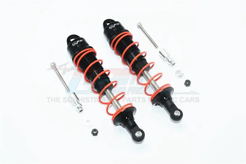 Arrma Kraton 6S Blx (Ar106005/106015/106018) Aluminum Front Adjustable Dampers 110Mm - 1Pr Set Black 1