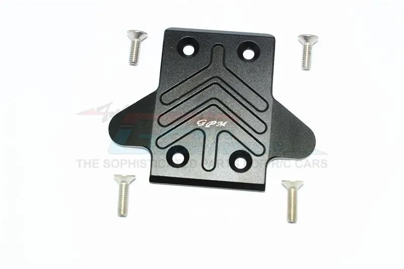 Arrma Kraton 6S Blx (Ar106005/106015/106018) Aluminum Front Chassis Protection Plate - 1Pc Set Black 1
