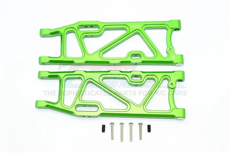 Arrma Kraton / Outcast / Notorious 6S Blx Aluminum Rear Lower Arms - 1Pr Set Green 1
