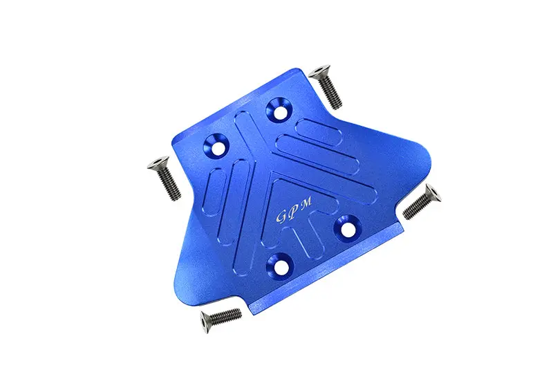 Arrma Kraton / Outcast / Notorious / Senton 6S Blx Aluminum Rear Chassis Protection Plate - 1Pc Set Blue 1