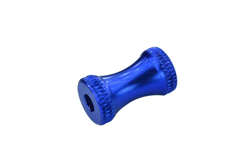 Arrma Limitless / Infraction Aluminum Collar For Rear Chassis Brace - 1Pc Set Blue 1