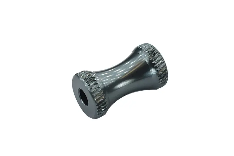 Arrma Limitless / Infraction Aluminum Collar For Rear Chassis Brace - 1Pc Set Gray Silver 1