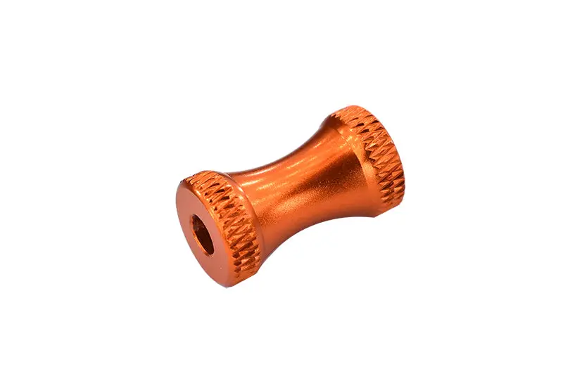 Arrma Limitless / Infraction Aluminum Collar For Rear Chassis Brace - 1Pc Set Orange 1