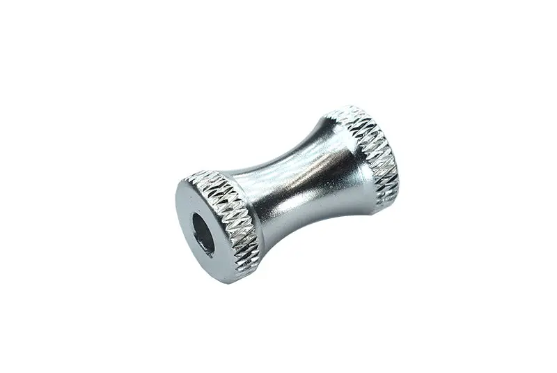 Arrma Limitless / Infraction Aluminum Collar For Rear Chassis Brace - 1Pc Set Silver 1