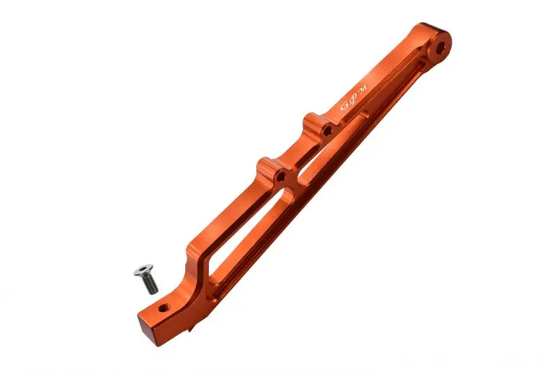 Arrma Limitless / Infraction Aluminum Rear Chassis Brace -1Pc Set Orange 1