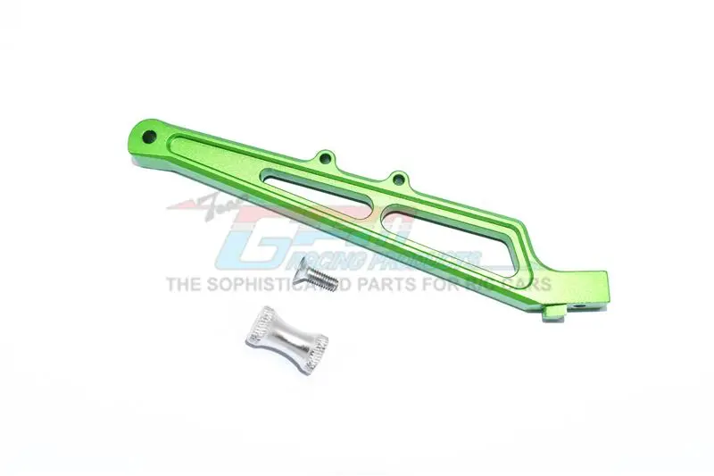 Arrma Limitless / Infraction Aluminum Rear Chassis Brace&Collar - 1Pc Set Green 1
