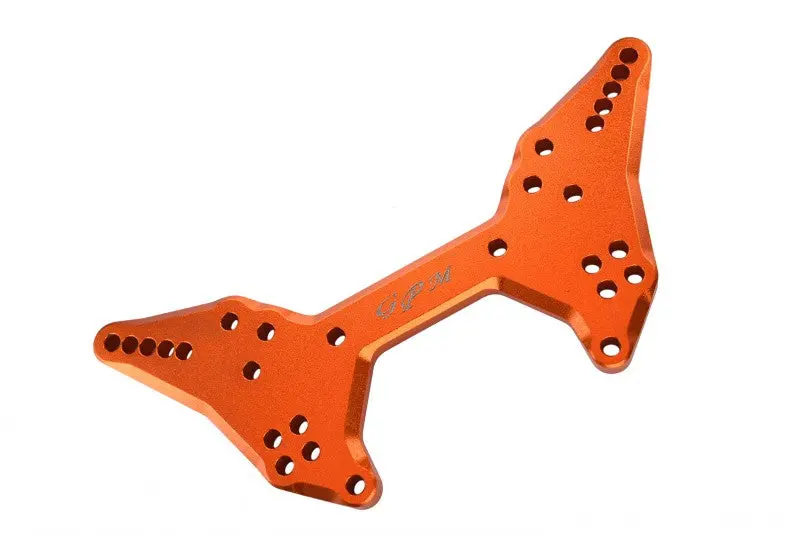 Arrma Limitless / Infraction Aluminum Rear Shock Tower - 1Pc Set Orange 1