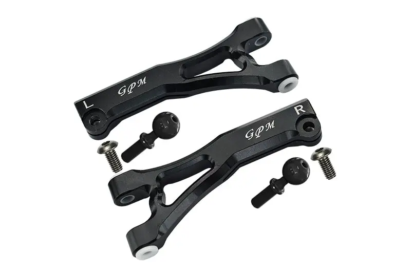 Arrma Limitless / Infraction / Typhon Aluminum Front Upper Arms - 2Pc Set Black 1