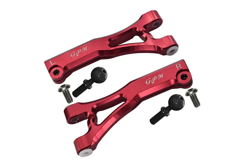 Arrma Limitless / Infraction / Typhon Aluminum Front Upper Arms - 2Pc Set Red 1