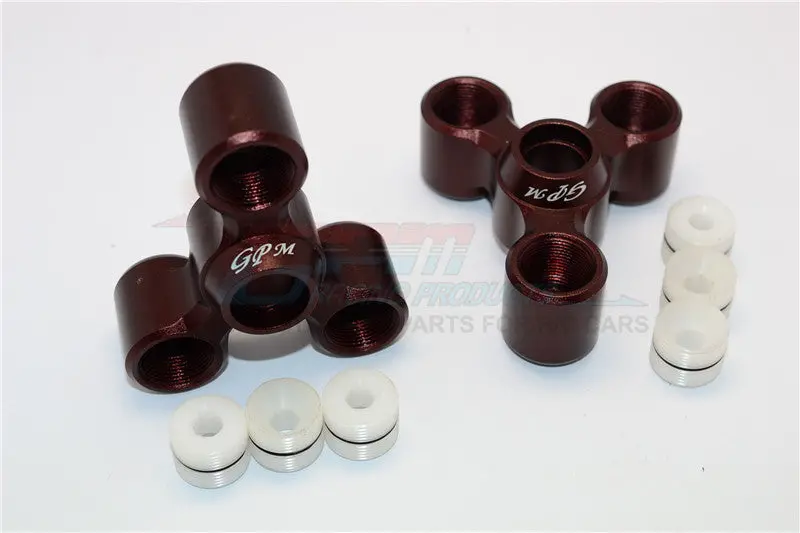 Arrma Nero 6S Blx (Ar106009, Ar106011) & Fazon 6S Blx (Ar106020) Aluminum Rear Knuckle Arms - 1Pr Set Brown 1