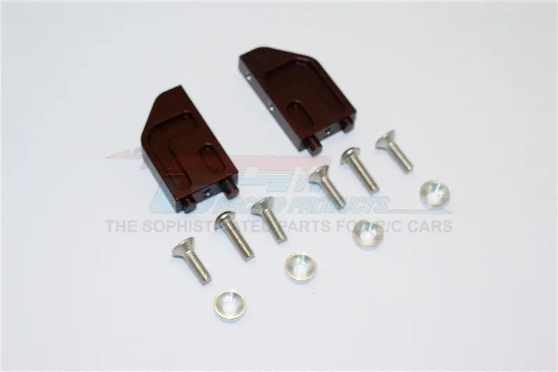 Arrma Nero 6S Blx (Ar106009, Ar106011) & Fazon 6S Blx (Ar106020) Aluminum Servo Stabilizer - 1Pr Set Brown 1