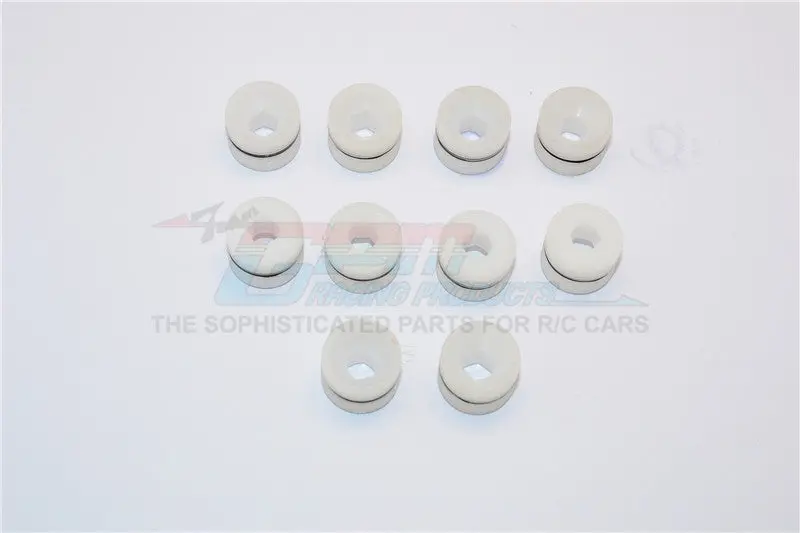 Arrma Nero 6S Blx (Ar106009, Ar106011) & Fazon 6S Blx (Ar106020) Delrin Collars For Gpm# ?Man021 - 10Pcs White 1