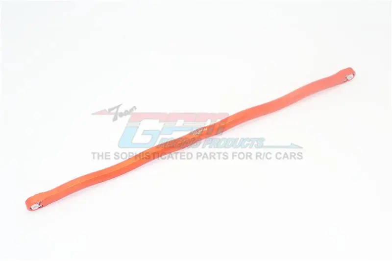 Arrma Outcast 6S Blx / Notorious 6S Blx Aluminum Center Brace Bar - 1Pc Orange 1