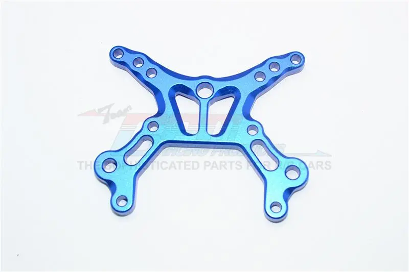 Arrma Senton 6S Blx (Ar102654) Aluminum Front Damper Plate - 1Pc Set Blue 1