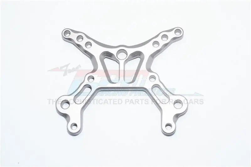 Arrma Senton 6S Blx (Ar102654) Aluminum Front Damper Plate - 1Pc Set Gray Silver 1