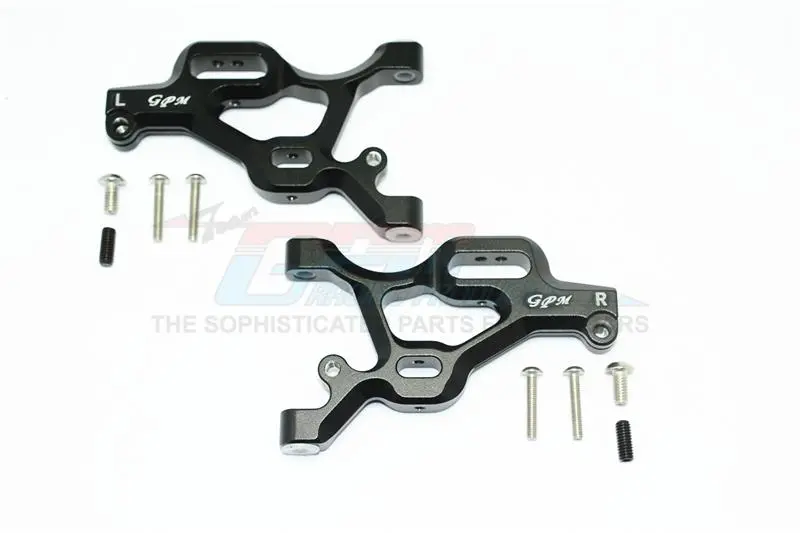 Arrma Senton 6S Blx (Ar102654) Aluminum Front Lower Arms - 1Pr Set Black 1