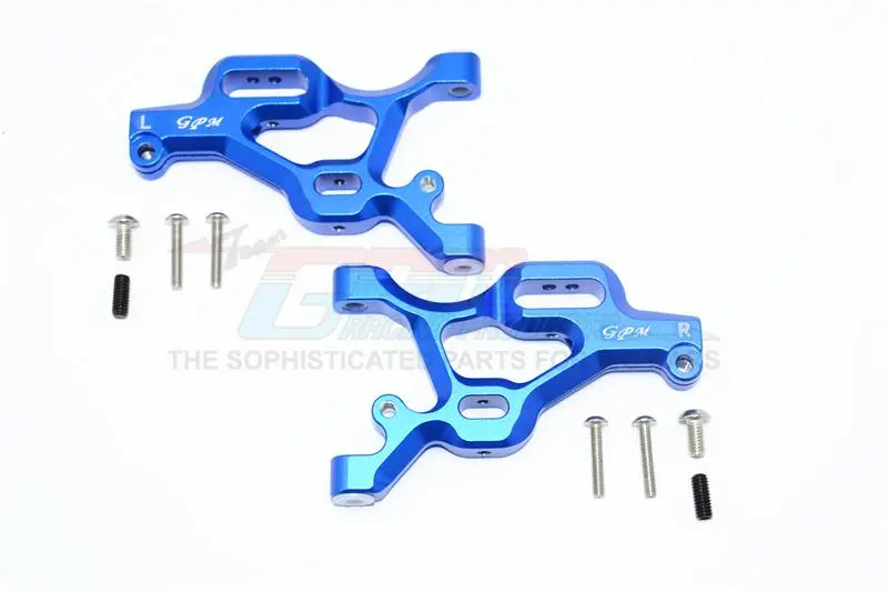 Arrma Senton 6S Blx (Ar102654) Aluminum Front Lower Arms - 1Pr Set Blue 1