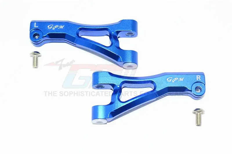 Arrma Senton 6S Blx (Ar102654) Aluminum Front Upper Arms - 1Pr Set Blue 1