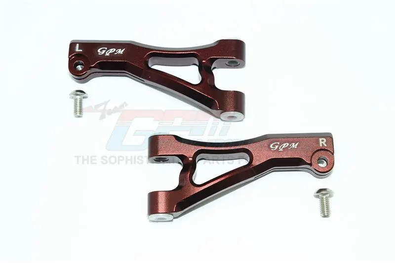 Arrma Senton 6S Blx (Ar102654) Aluminum Front Upper Arms - 1Pr Set Brown 1