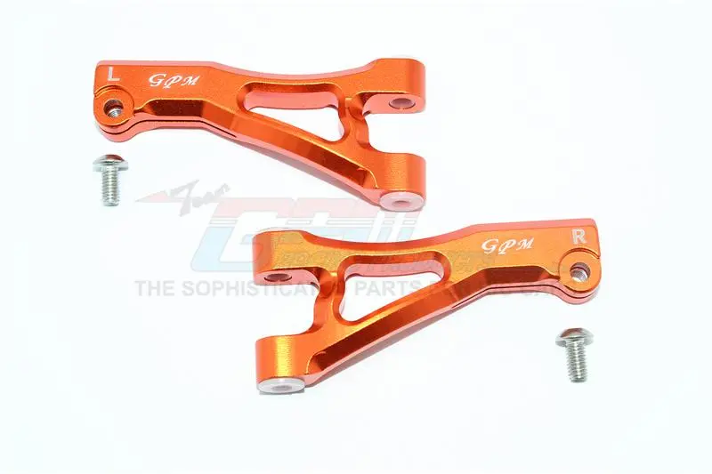 Arrma Senton 6S Blx (Ar102654) Aluminum Front Upper Arms - 1Pr Set Orange 1