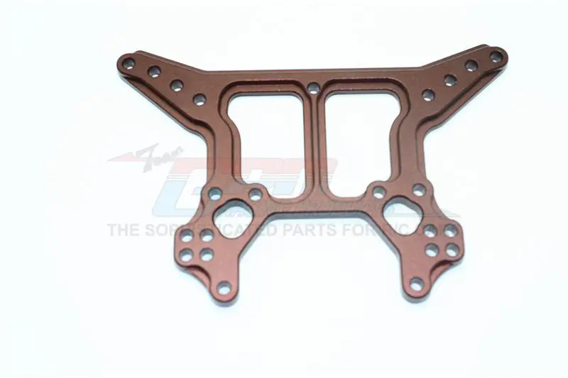 Arrma Senton 6S Blx (Ar102654) Aluminum Rear Damper Plate - 1Pc Set Brown 1