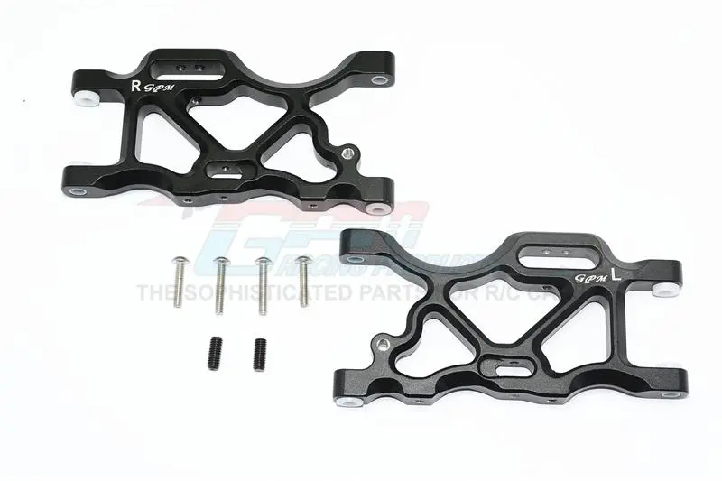 Arrma Senton 6S Blx (Ar102654) Aluminum Rear Lower Arms - 1Pr Set Black 1