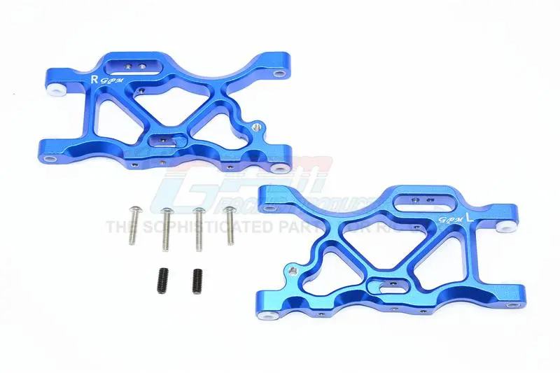 Arrma Senton 6S Blx (Ar102654) Aluminum Rear Lower Arms - 1Pr Set Blue 1