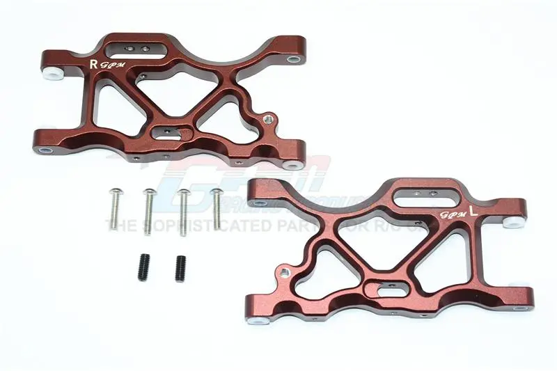 Arrma Senton 6S Blx (Ar102654) Aluminum Rear Lower Arms - 1Pr Set Brown 1
