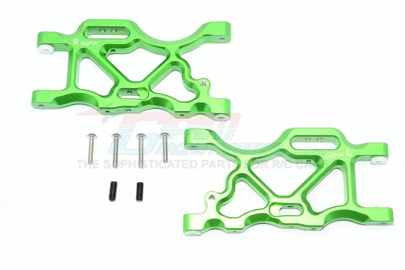 Arrma Senton 6S Blx (Ar102654) Aluminum Rear Lower Arms - 1Pr Set Green 1