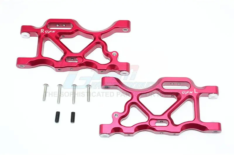 Arrma Senton 6S Blx (Ar102654) Aluminum Rear Lower Arms - 1Pr Set Red 1