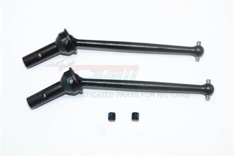 Arrma Senton 6S Blx (Ar102654) Harden Steel #45 Cvd Shaft For Front / Rear - 1Pr Set Black 1