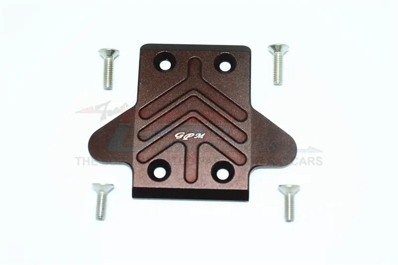 Arrma Senton / Outcast / Notorious 6S Blx Aluminum Front Chassis Protection Plate - 1Pc Set Brown 1