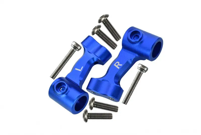 Arrma Talion / Limitless / Kraton Aluminum Rear Body Post Mount - 2Pc Set Blue 1
