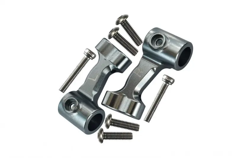 Arrma Talion / Limitless / Kraton Aluminum Rear Body Post Mount - 2Pc Set Gray Silver 1