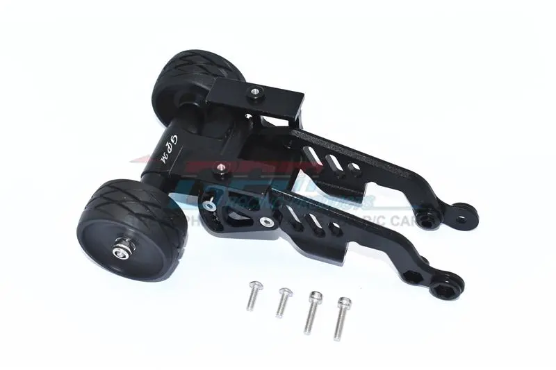 Arrma Talion / Typhon Aluminum Rear Adjustable Wheelie - 1 Set Black 1