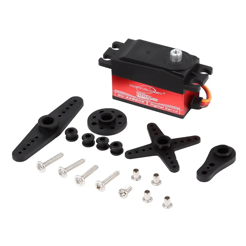 Ax8602 Metal Gear 13Kg Torque Digital Core Servo For On-Road Rc Touring Car Drift Car Rc Plane Model 2