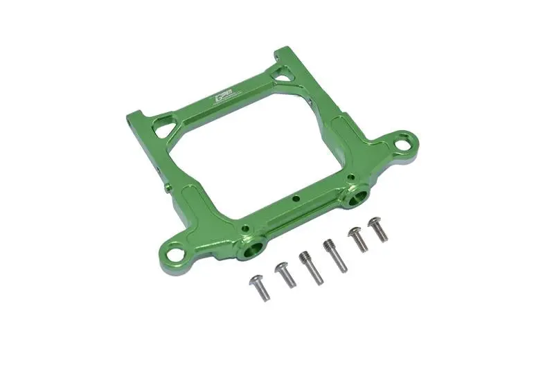 Axial 1/10 Scx10 Iii Jt Gladiator (Axi03006) Aluminium Rear Bumper Mount - 1Pc Set Green 1
