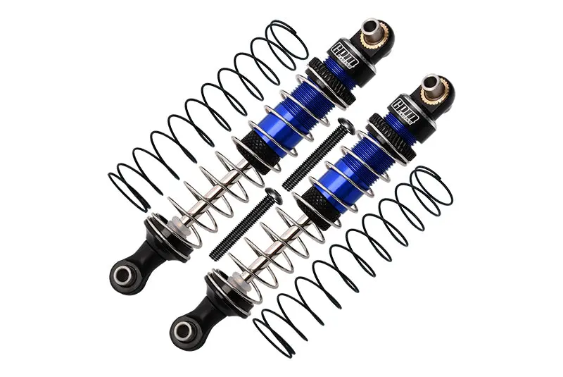 Axial 1/18 Utb18 Capra 4Wd Unlimited Trail Buggy Axi01002 Aluminum 6061-T6 Front Or Rear Damper 80Mm - Blue 1