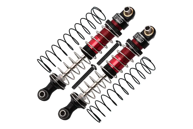 Axial 1/18 Utb18 Capra 4Wd Unlimited Trail Buggy Axi01002 Aluminum 6061-T6 Front Or Rear Damper 80Mm - Red 1