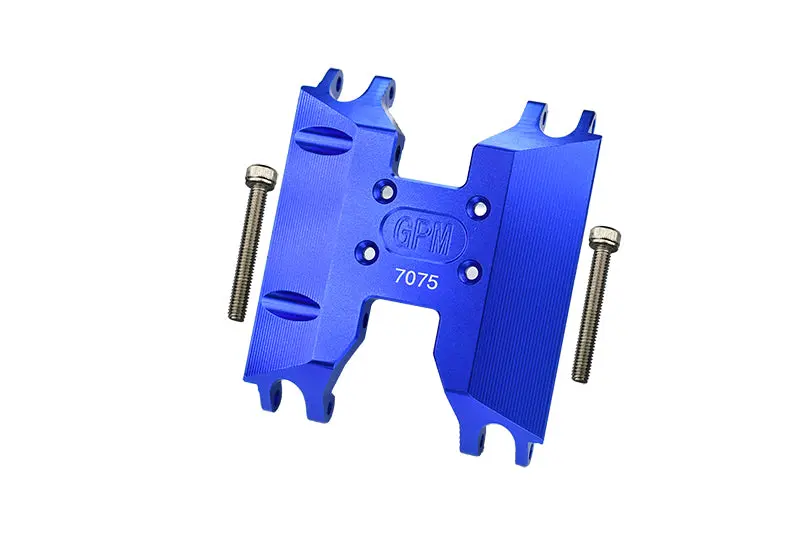 Axial 1/18 Utb18 Capra 4Wd Unlimited Trail Buggy Axi01002 Aluminum 7075-T6 Chassis Skid Plate - Blue 1