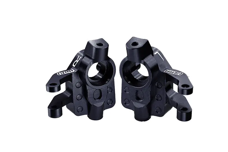 Axial 1/18 Utb18 Capra 4Wd Unlimited Trail Buggy Axi01002 Aluminum 7075-T6 Front Knuckle Arm Set - Black 1