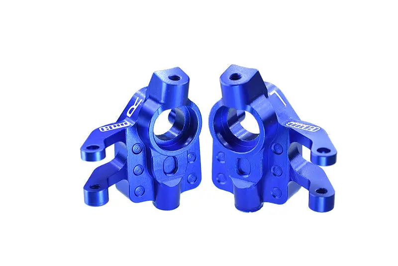 Axial 1/18 Utb18 Capra 4Wd Unlimited Trail Buggy Axi01002 Aluminum 7075-T6 Front Knuckle Arm Set - Blue 1