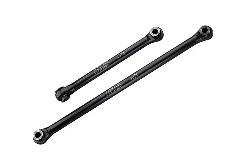 Axial 1/18 Utb18 Capra 4Wd Unlimited Trail Buggy Axi01002 Aluminum 7075-T6 Front Steering Link Rods - Black 1