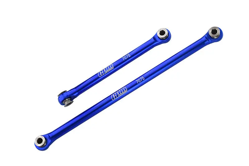 Axial 1/18 Utb18 Capra 4Wd Unlimited Trail Buggy Axi01002 Aluminum 7075-T6 Front Steering Link Rods - Blue 1