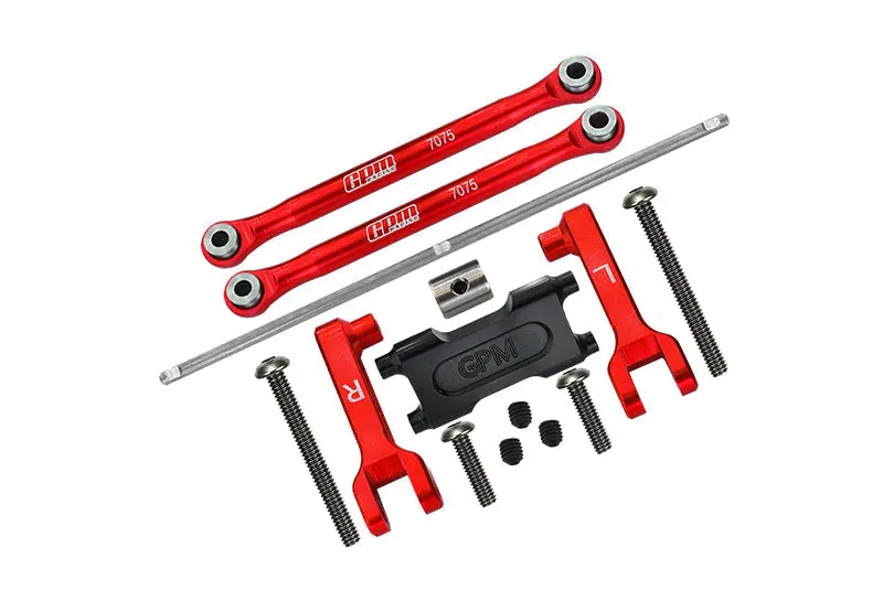 Axial 1/18 Utb18 Capra 4Wd Unlimited Trail Buggy Axi01002 Aluminum 7075-T6 Rear Stabilizer Bar - Red 1