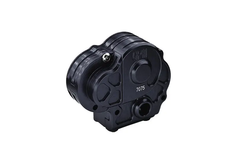 Axial 1/18 Utb18 Capra 4Wd Unlimited Trail Buggy Axi01002 Aluminum 7075-T6 Transmission Housing Set - Black 1