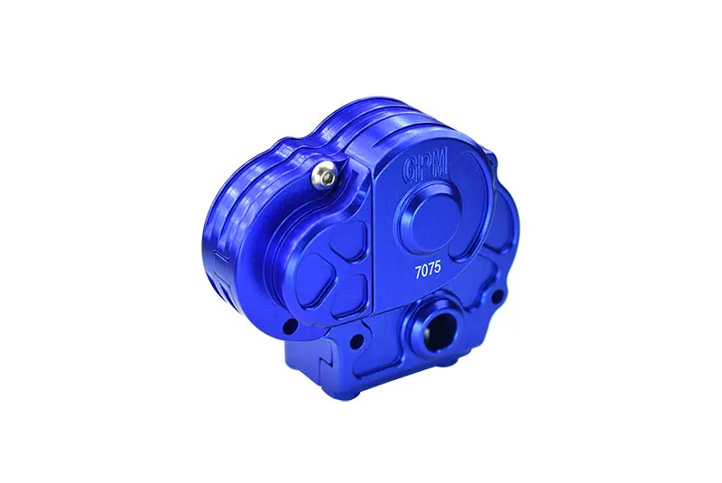 Axial 1/18 Utb18 Capra 4Wd Unlimited Trail Buggy Axi01002 Aluminum 7075-T6 Transmission Housing Set - Blue 1